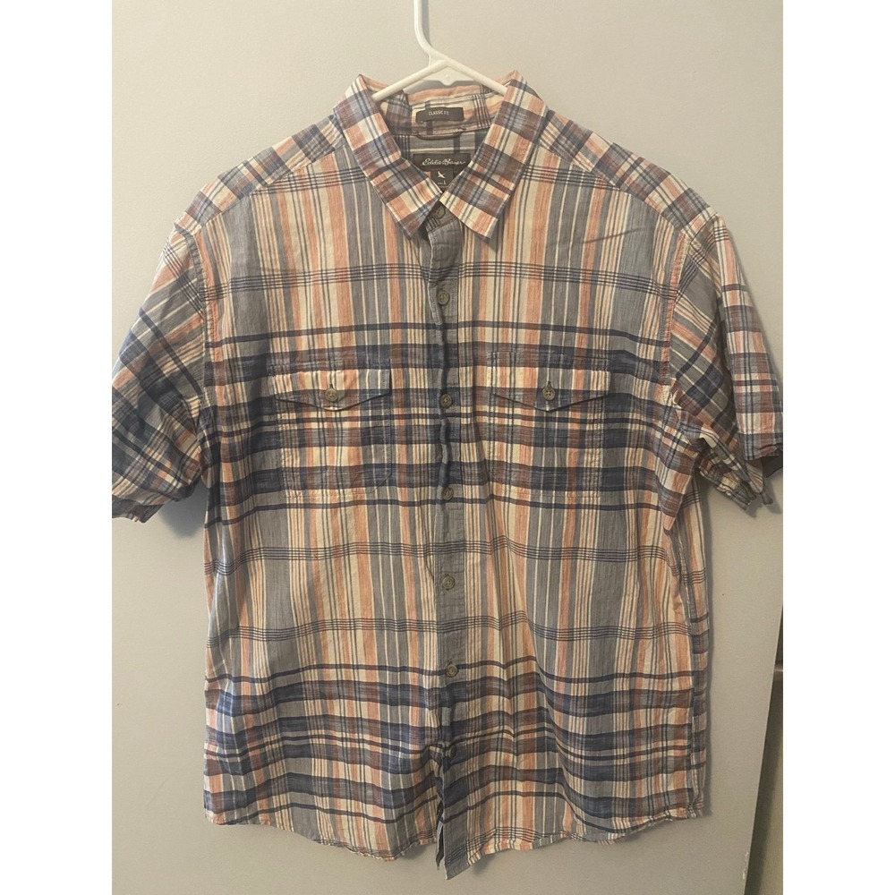 Eddie Bauer Short Sleeve Button-Up